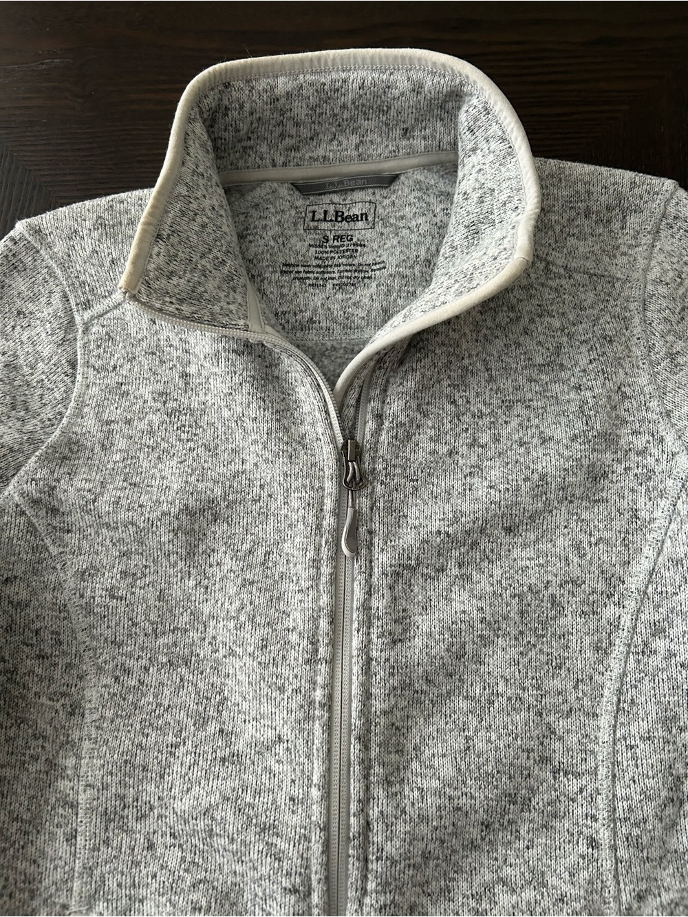 LL BEAN BETTER SWEATER / FLEECE FULL ZIP JACKET SIZE MEDIUM - Picture 2 of 10